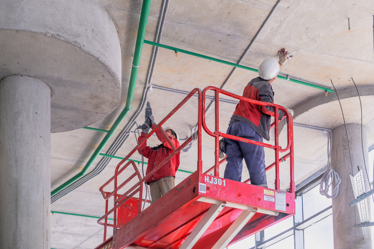 Монтаж АППЗ для музейного комплекса